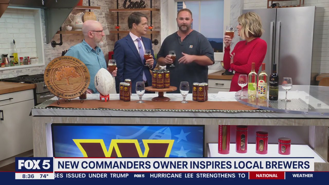 New Commanders owner inspires local brewers