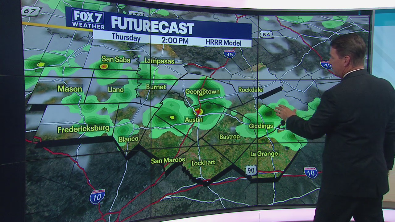 Rain chances and double digit temperatures