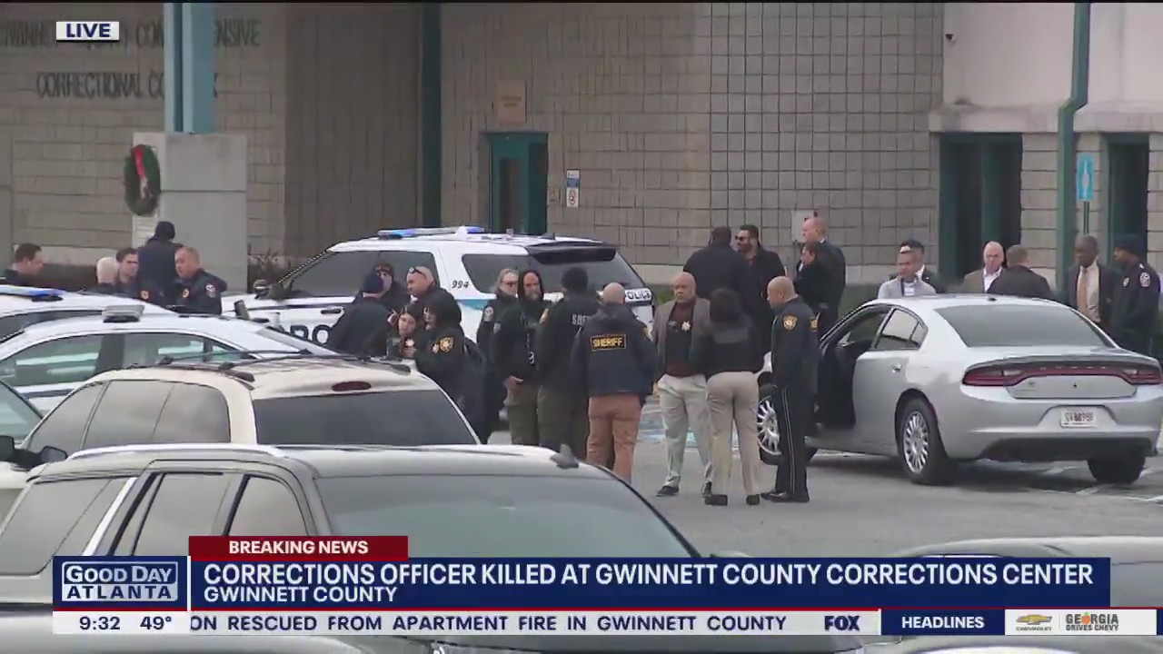 Corrections officer shot to death at Gwinnett County Corrections Center
