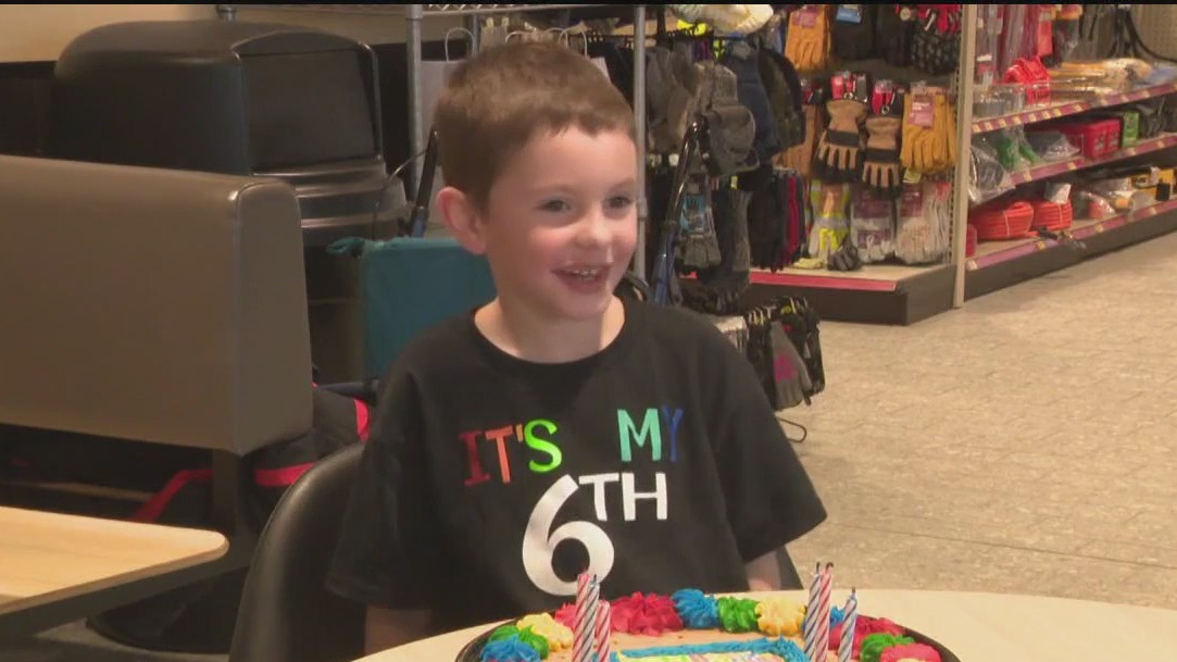 6 year old throws Kwik Trip birthday party