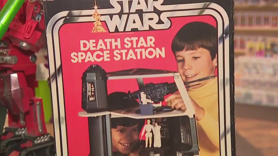 Star Trek and Star Wars figures