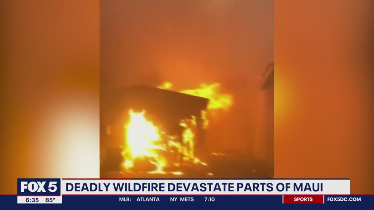 Deadly wildfires devastate parts of Maui