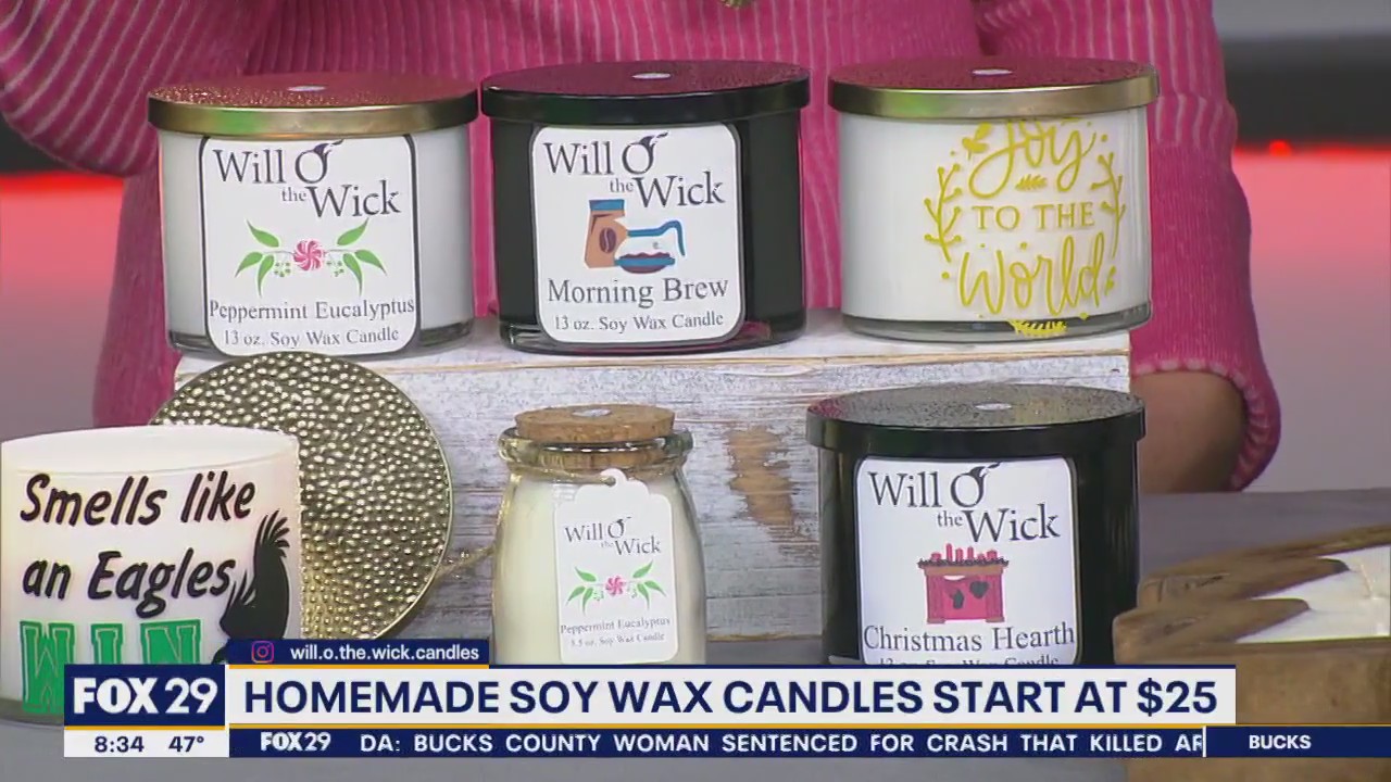 Berks County couple using candle company to raise money for family member fighting cancer