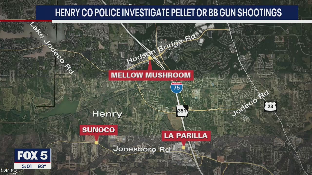 Henry County police search for alleged pellet, or bb gun, shooter