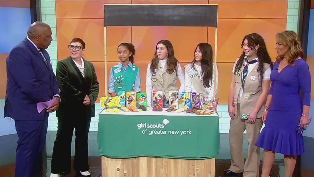 Girl Scout cookie season