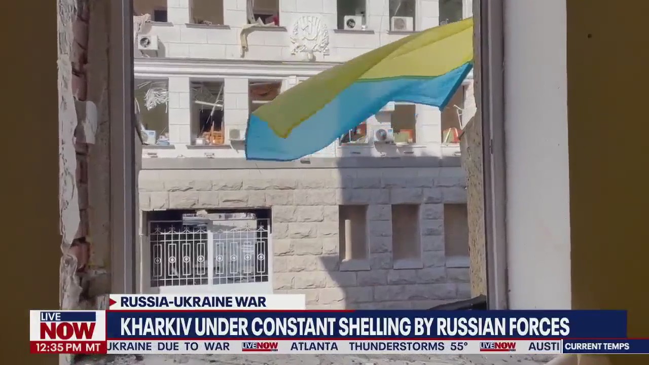 Russian shelling increases: Details from ground in Kharkiv | LiveNOW from FOX