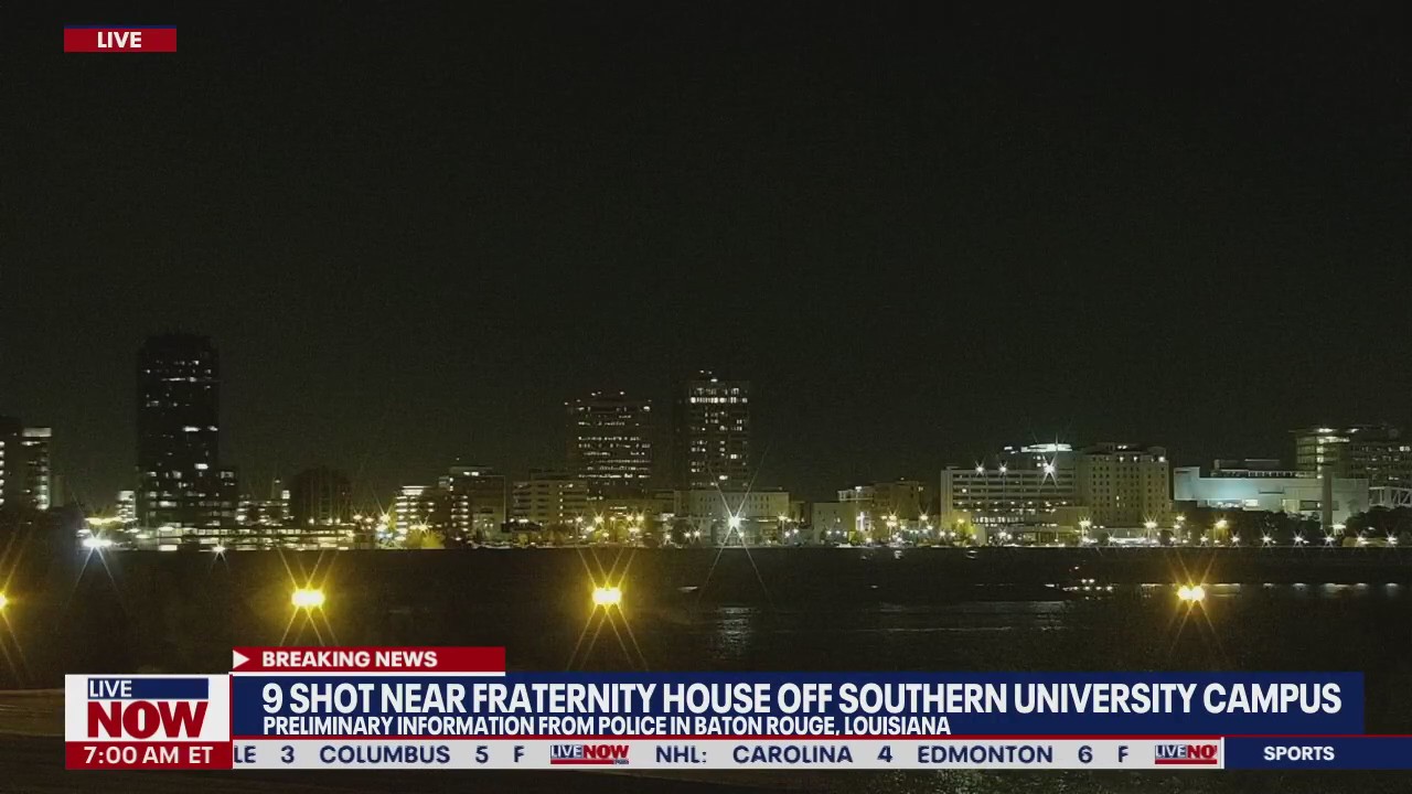 BREAKING: 9 people shot near Southern University campus in Baton Rouge, Louisiana