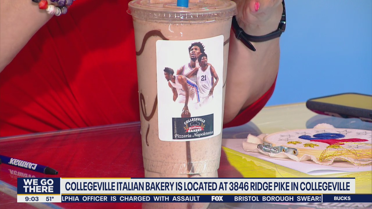 The 'Embiid Shake' is back at Collegeville Italian Bakery