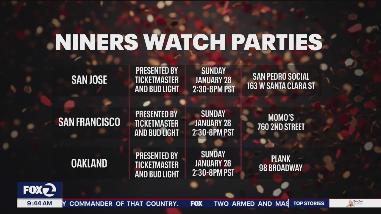 NFC Championship watch parties