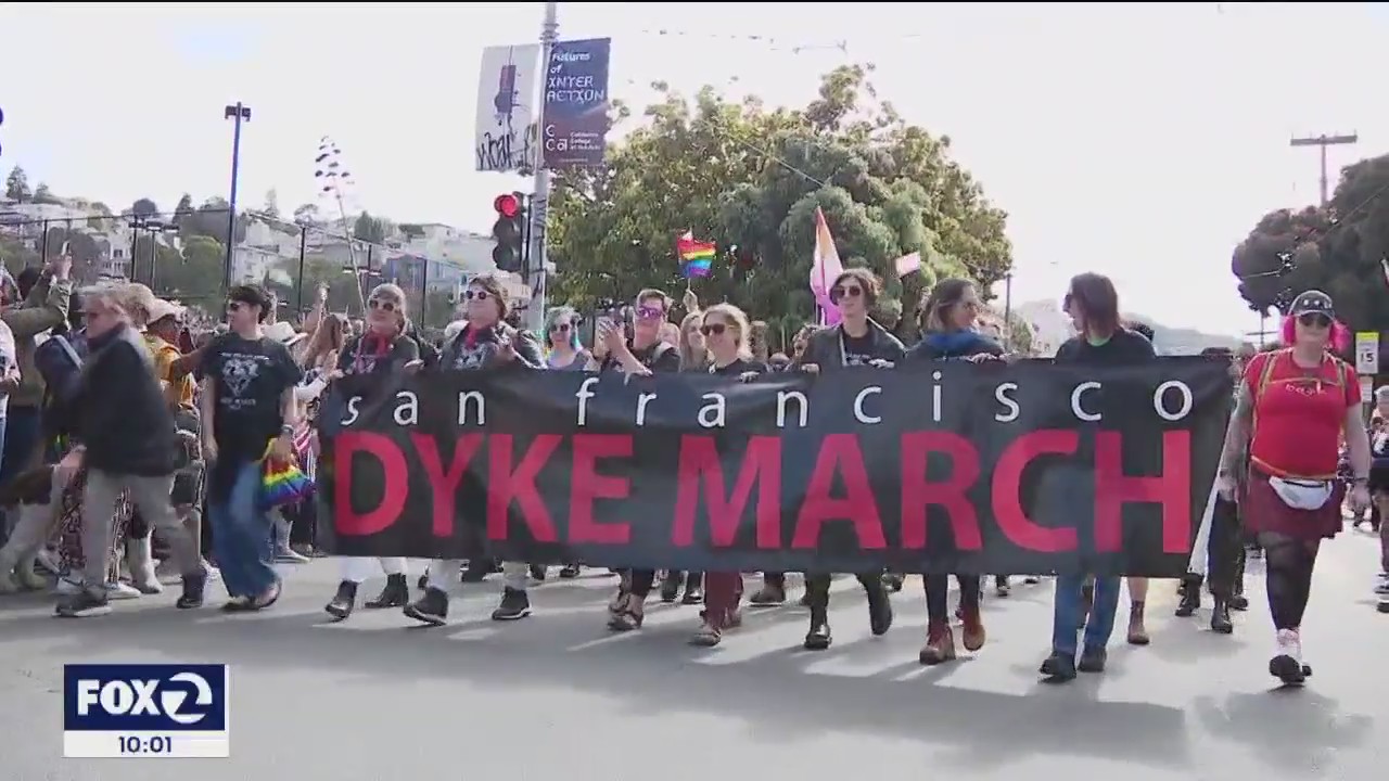 Pride festivities included in Dyke March through San Francisco