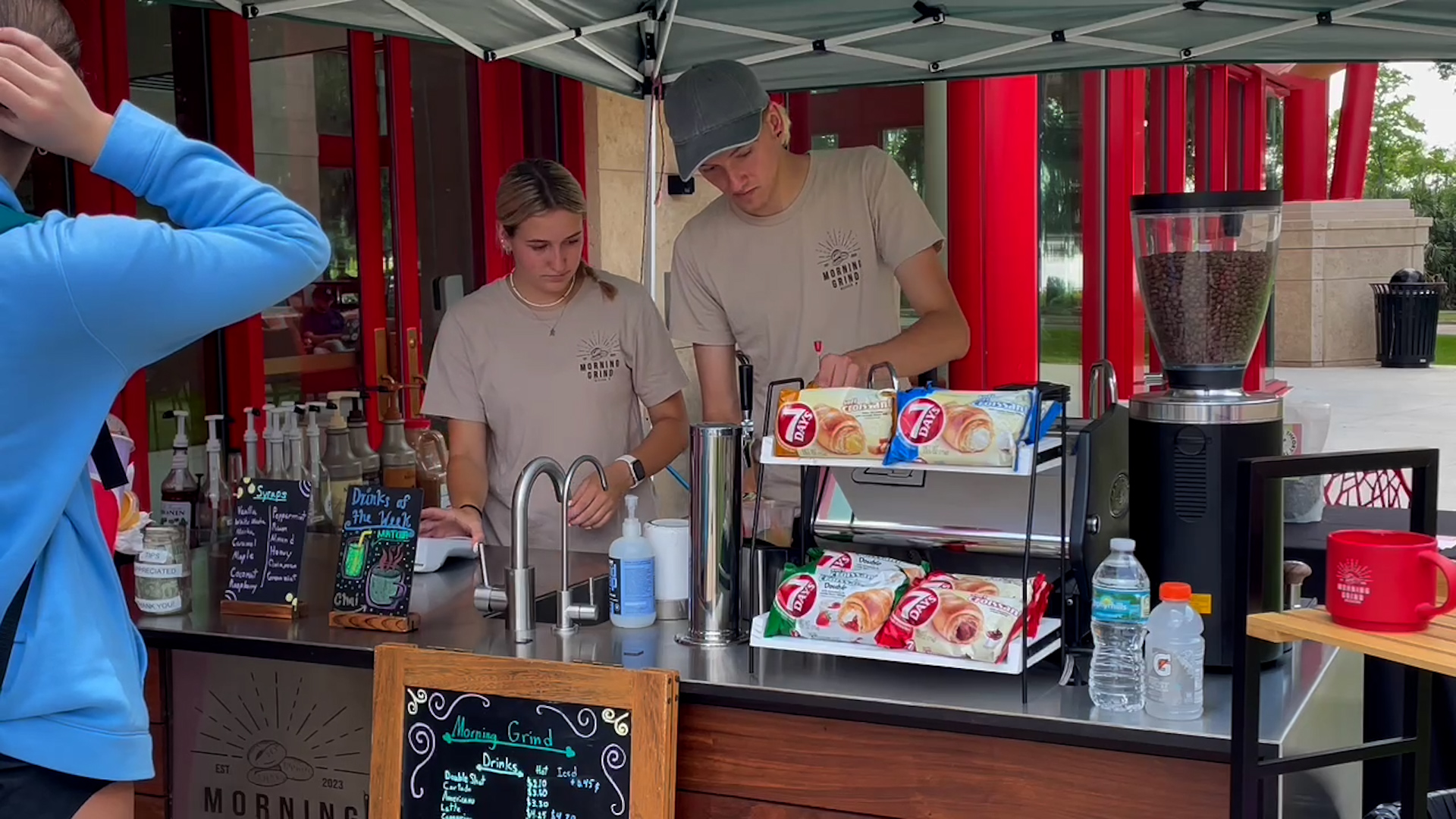 Florida Southern College's student-run coffee cart