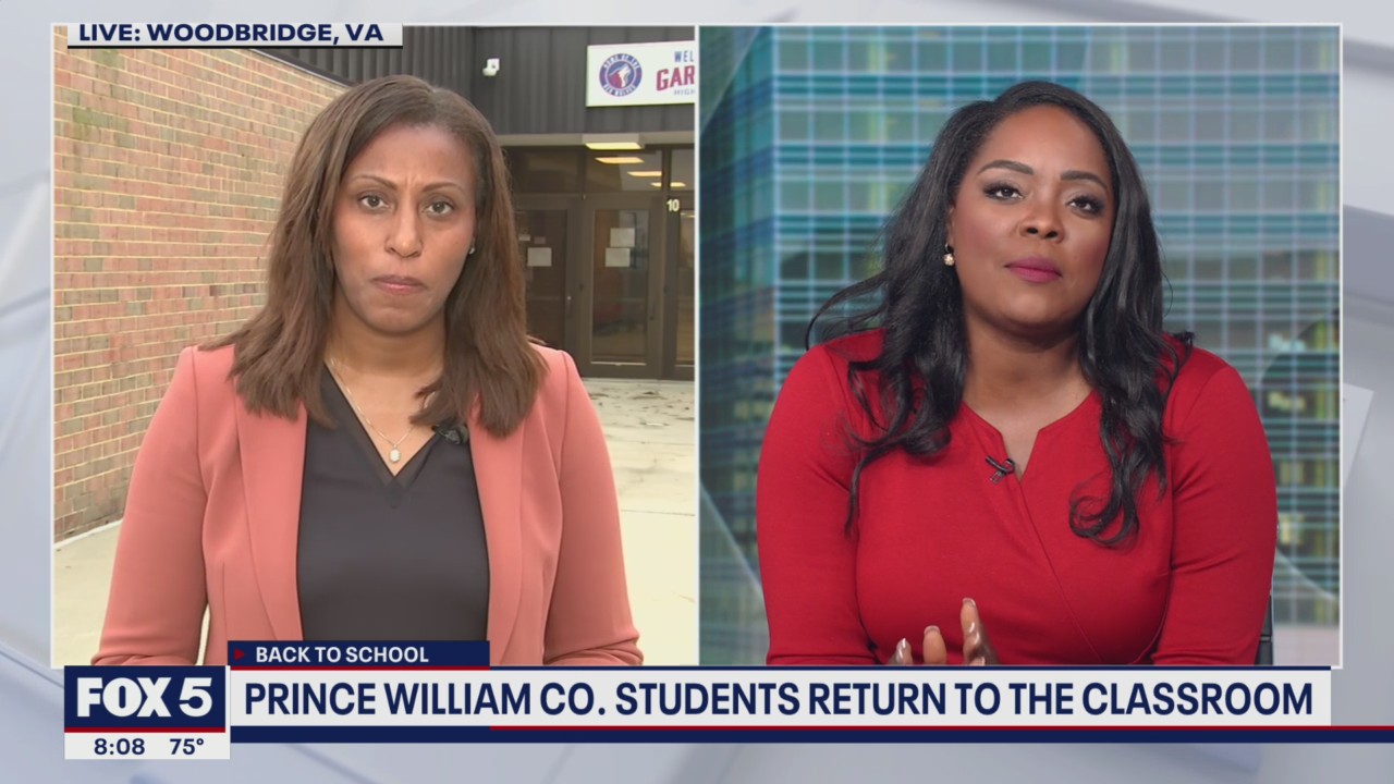 Prince William County students return to class for the new school year