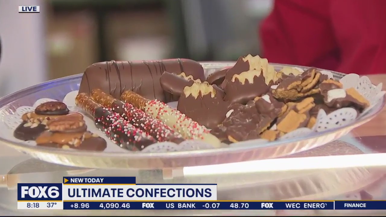 Ultimate Confections dips an array of treats into their milk and dark chocolate