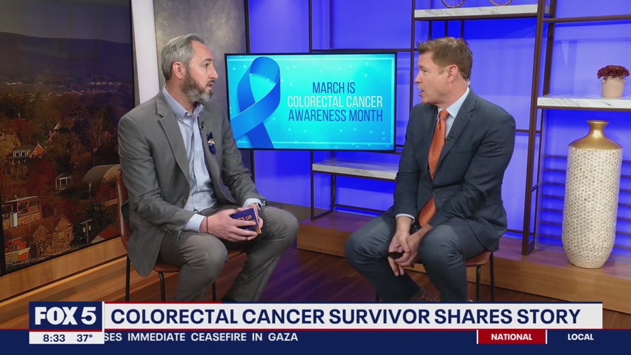 Colorectal cancer awareness with survivor David Thau