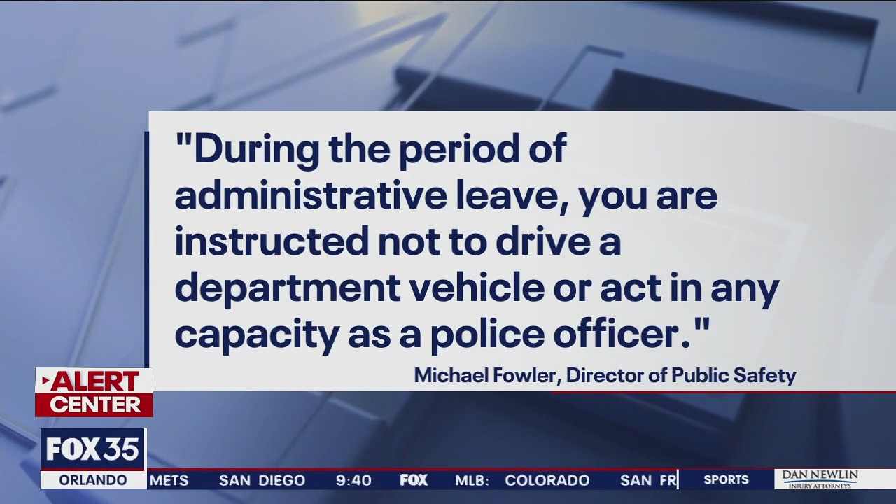 Daytona Beach Shores Police Lieut. suspended