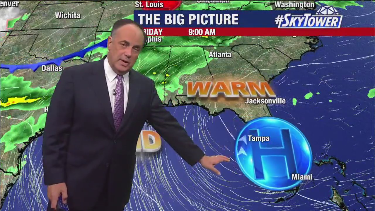 Tampa weather | Mostly sunny Friday