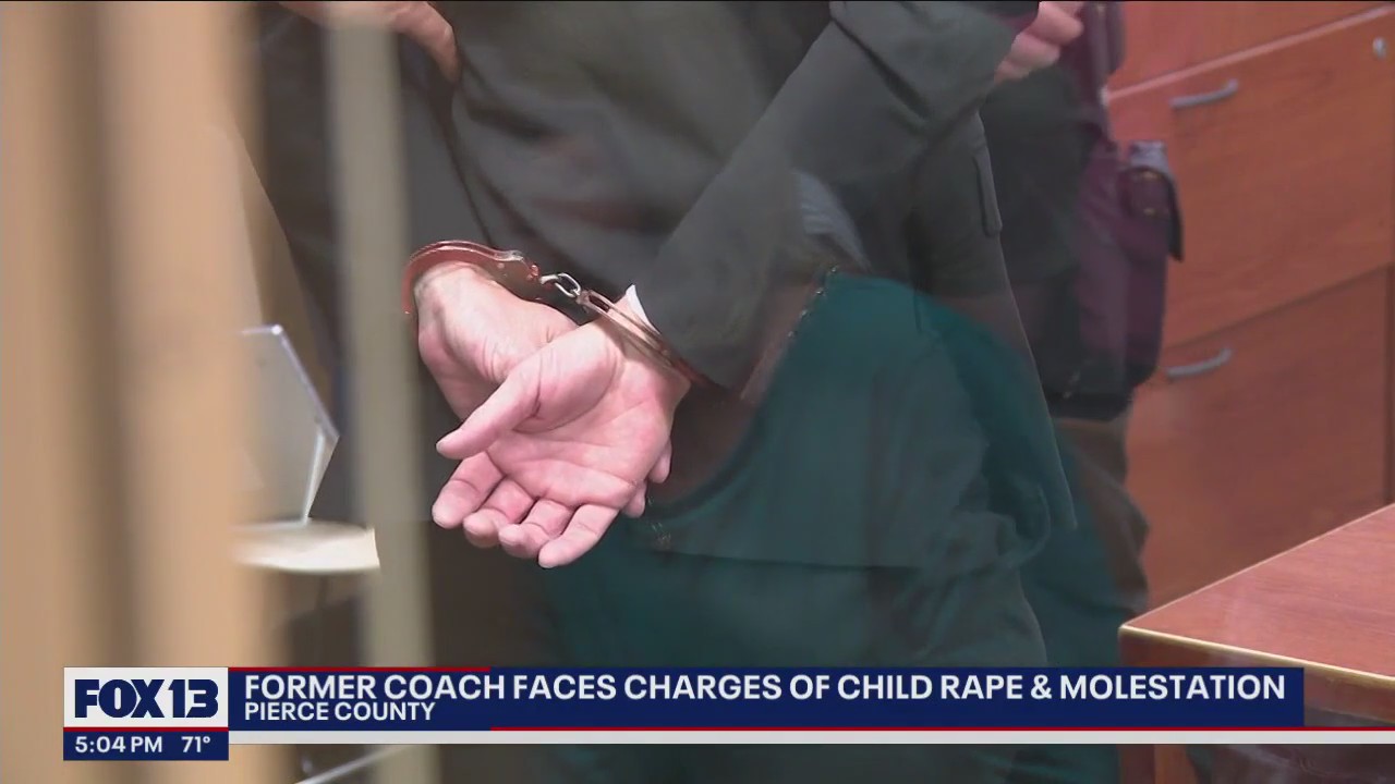 Gallery cheers as ex-Sumner High School coach accused of child molestation is taken into custody (May 2023)
