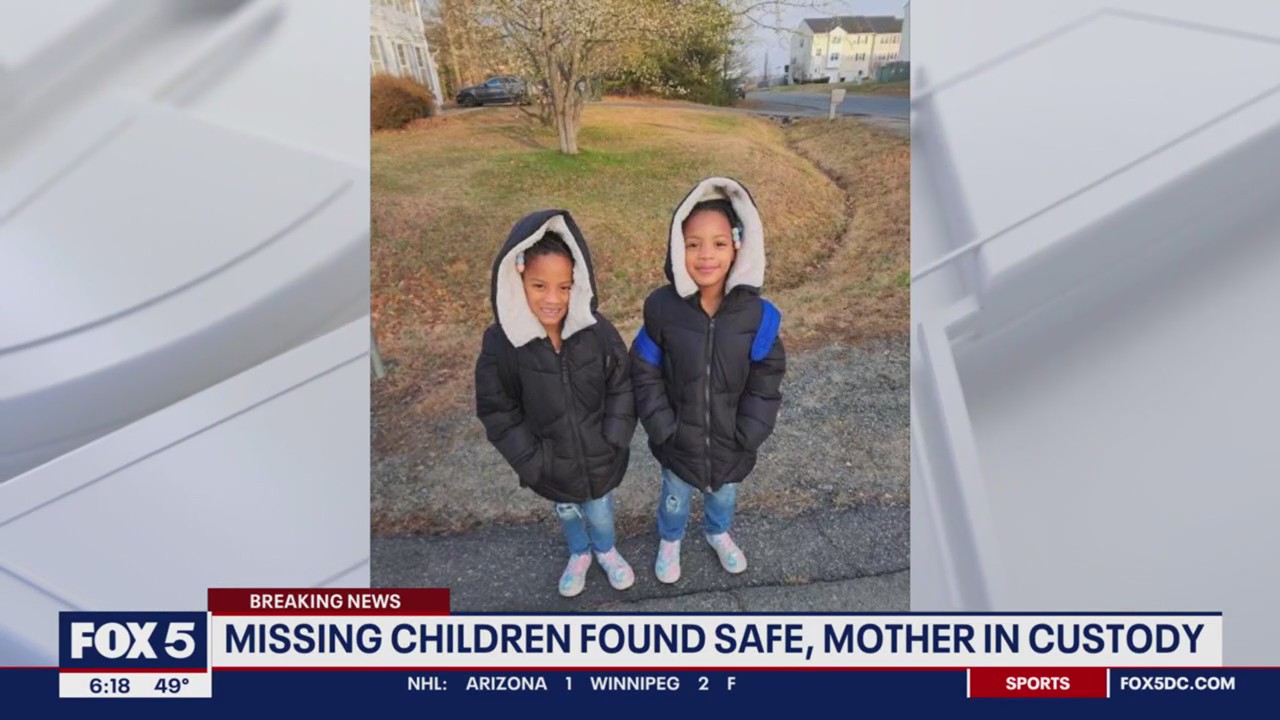 6-year-old Stafford County sisters safely located; mother in custody