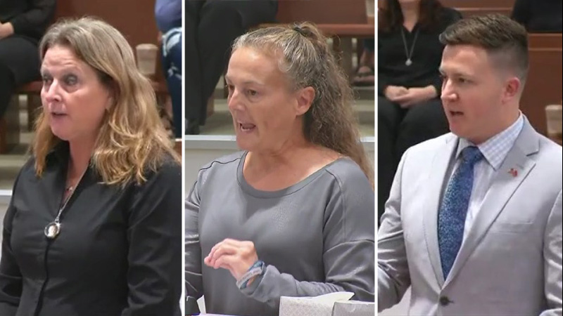 Family members of Parkland shooting victim Chris Hixon address Nikolas Cruz during sentencing
