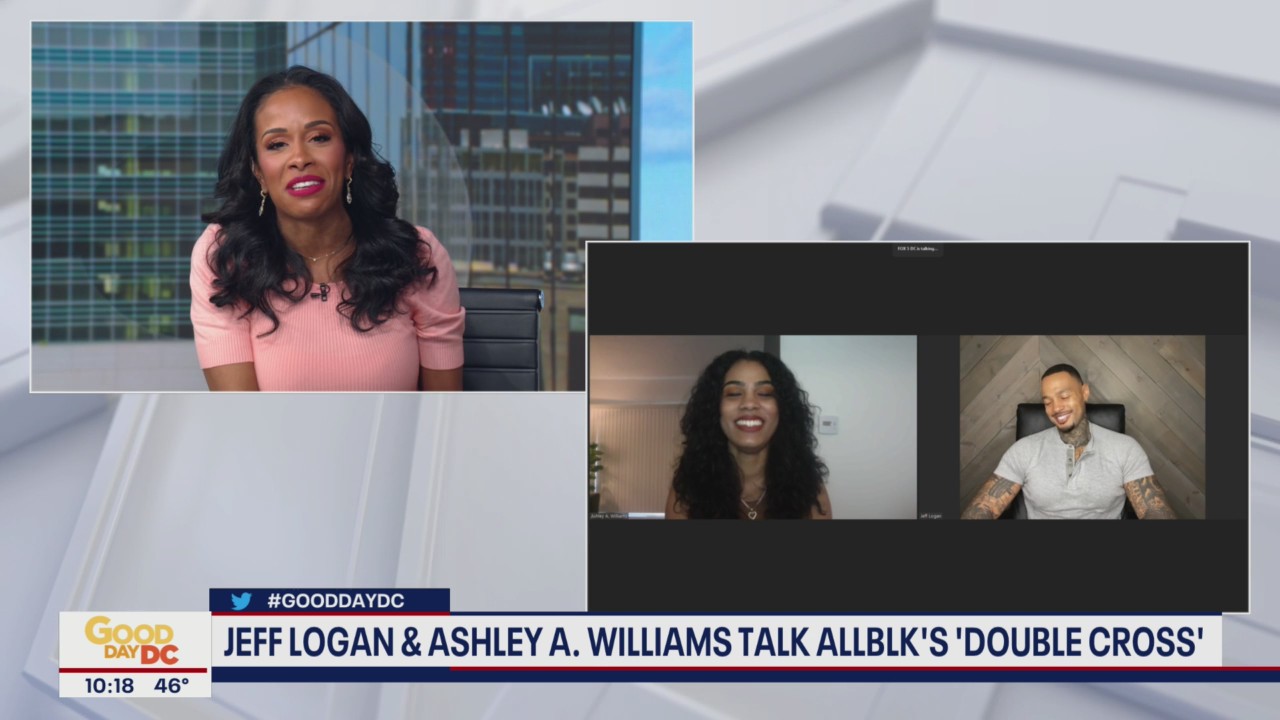 Jeff Logan, Ashley A. Williams talk "Double Cross"