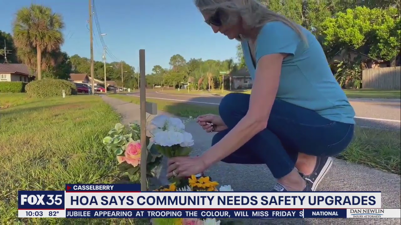 Casselberry HOA calls for safety upgrades after pedestrian killed