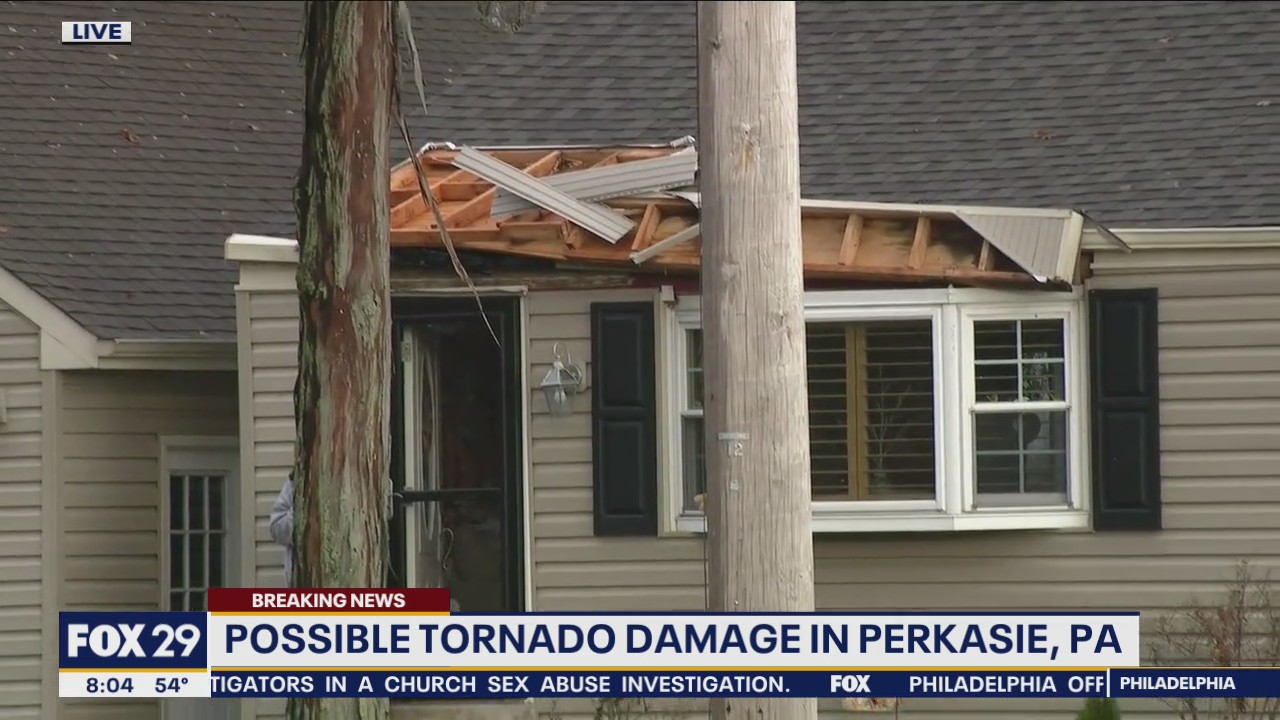 Possible tornado damage under investigation near Perkasie