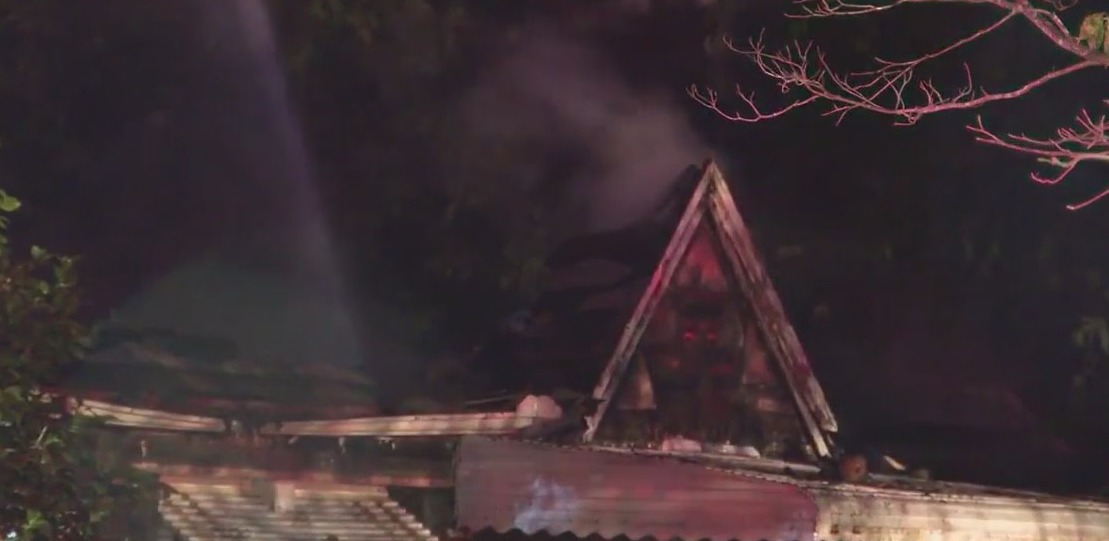 Firefighter injured during house fire