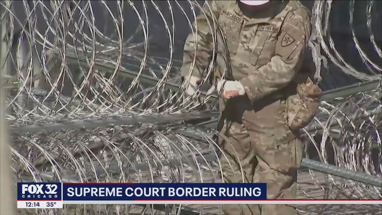 Supreme Court sides with Biden in Texas border razor wire case; Border Patrol Union blasts decision