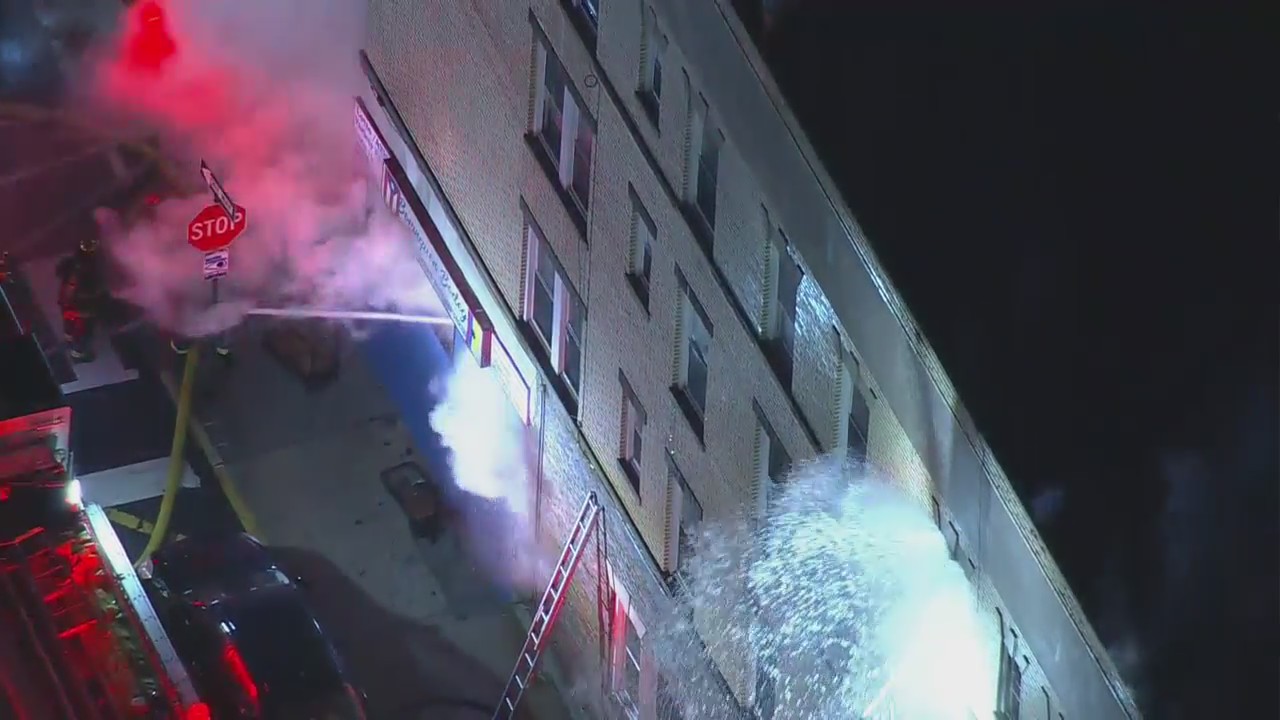 West New York apartment fire