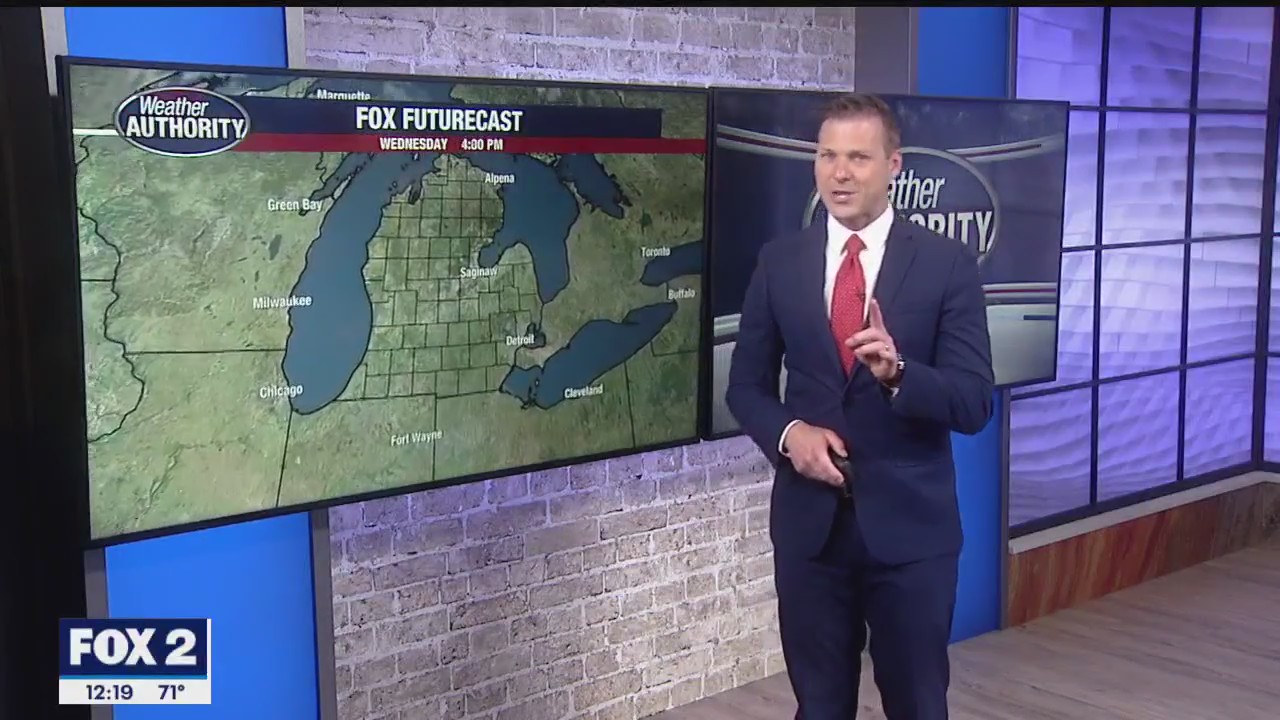 A dry, sunny day that changes late