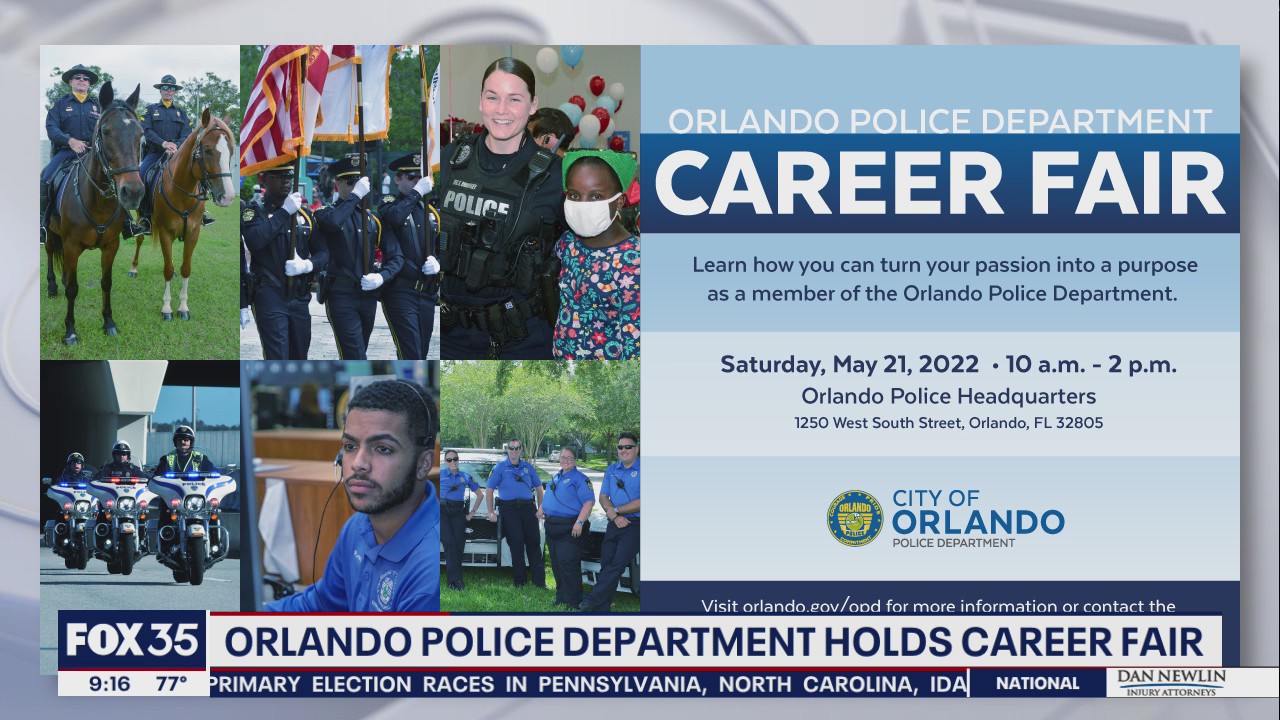 Orlando Police Department holds career fair