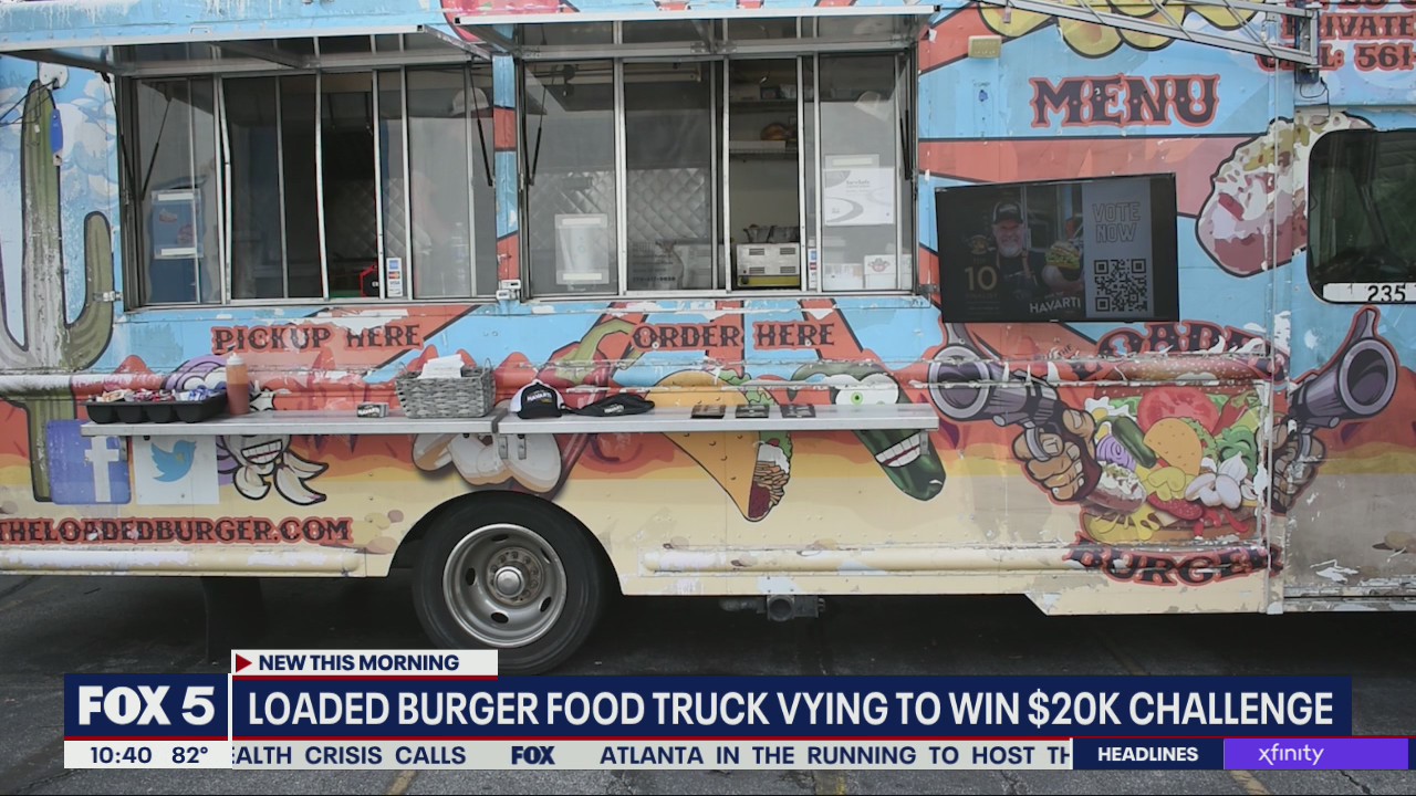 Metro Atlanta burger food truck vying to win cheese contest