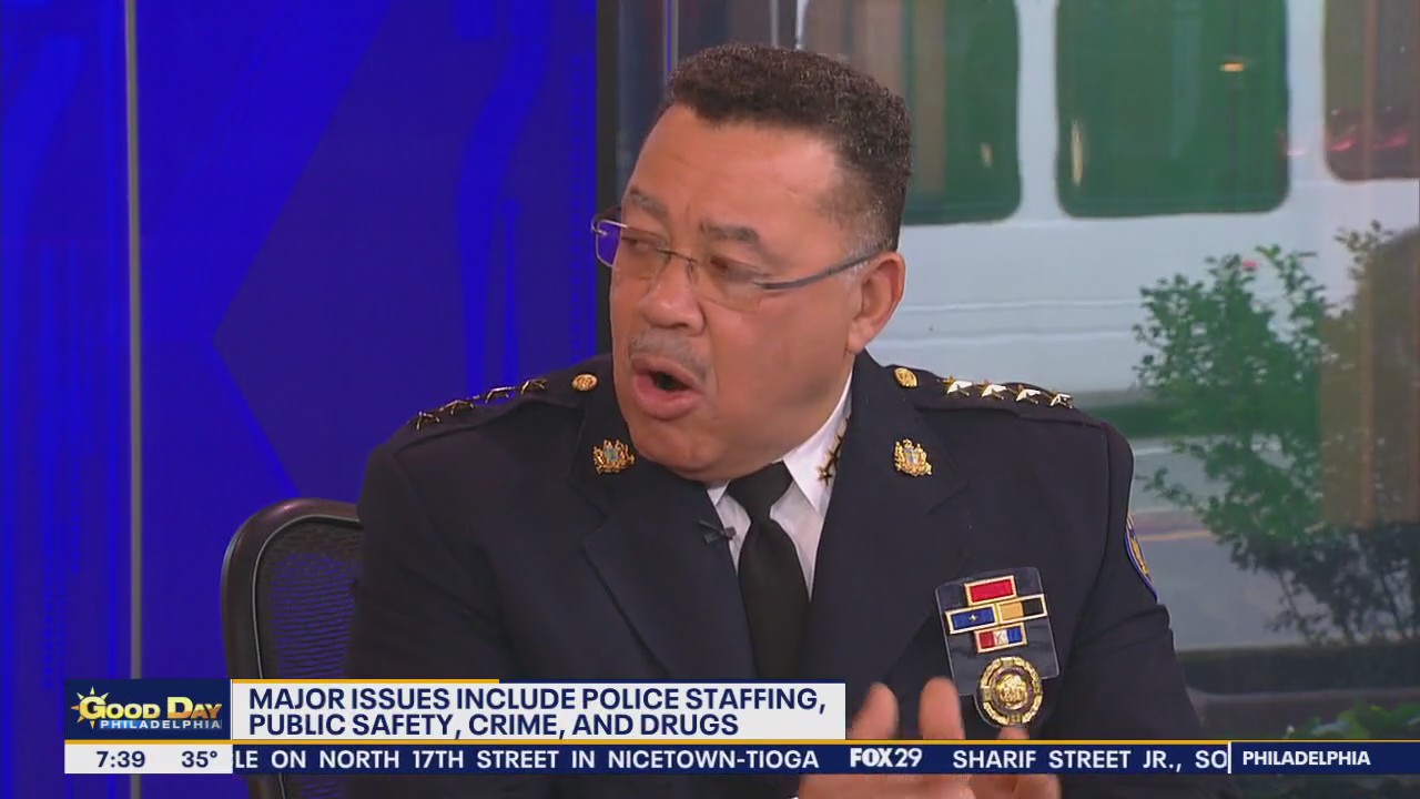 Police Commissioner talks improving safety in Philadelphia