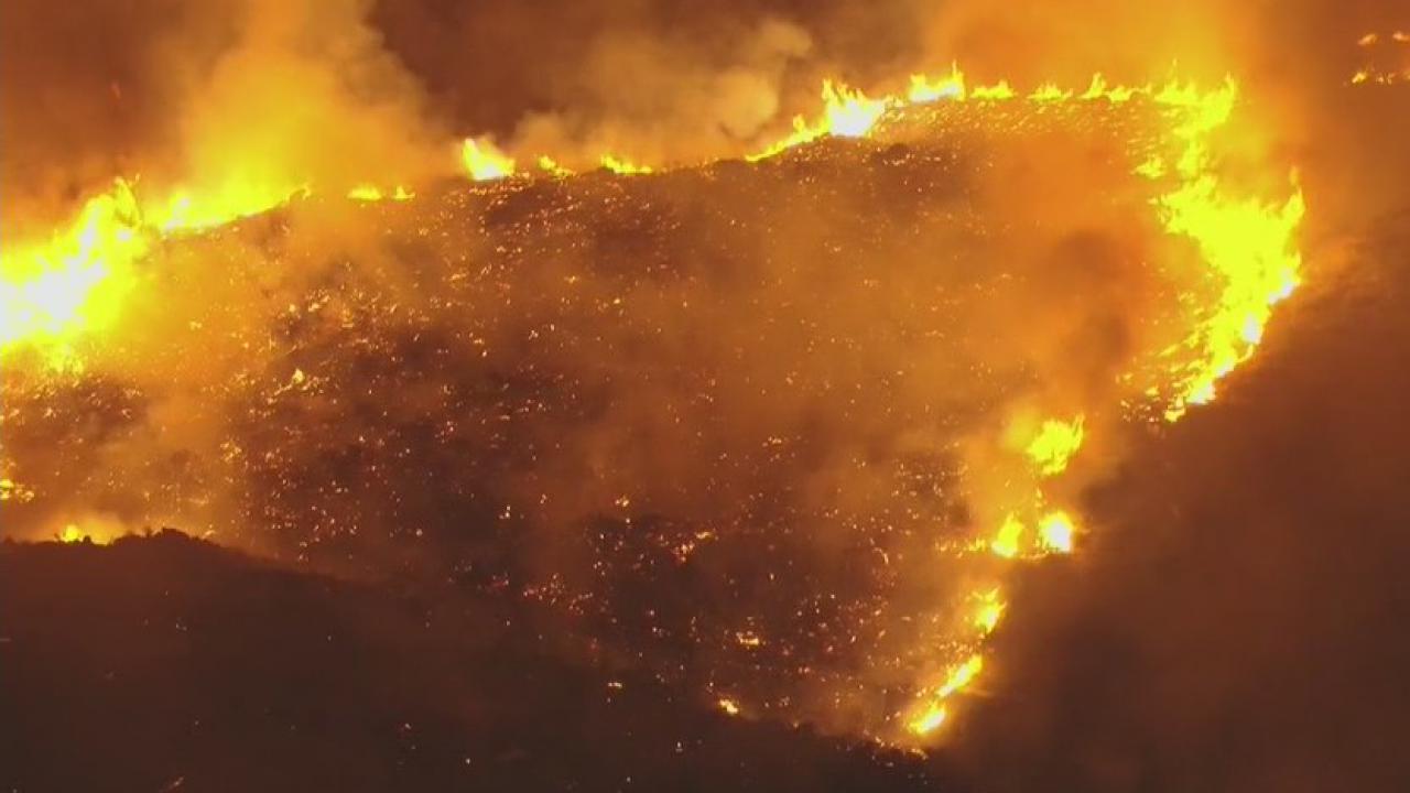 Deadly Fairview Fire spreads