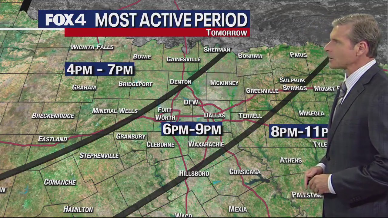 Dallas Weather: March 15 evening forecast