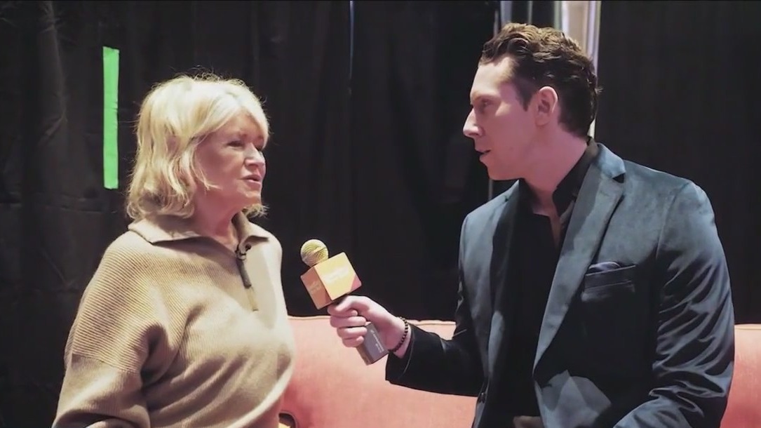 Chatting with Martha Stewart