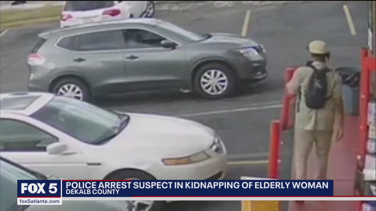 Police arrest suspect in kidnapping of elderly woman