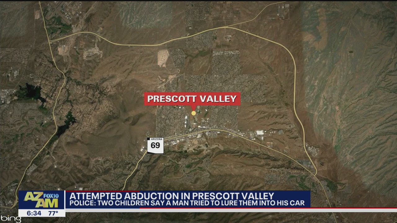 Attempted abduction reported in Prescott Valley