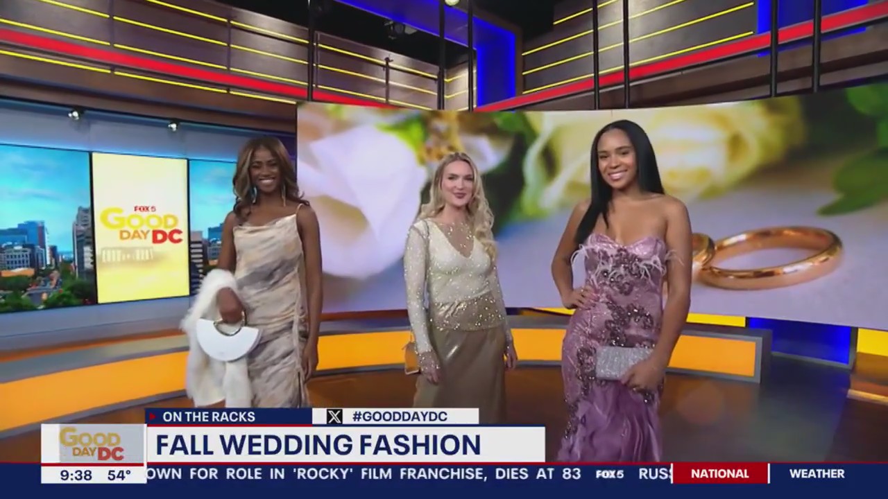Fall wedding guest fashion