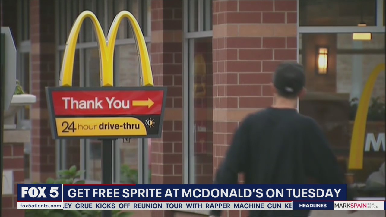 McDonald's to offer free Sprite this week