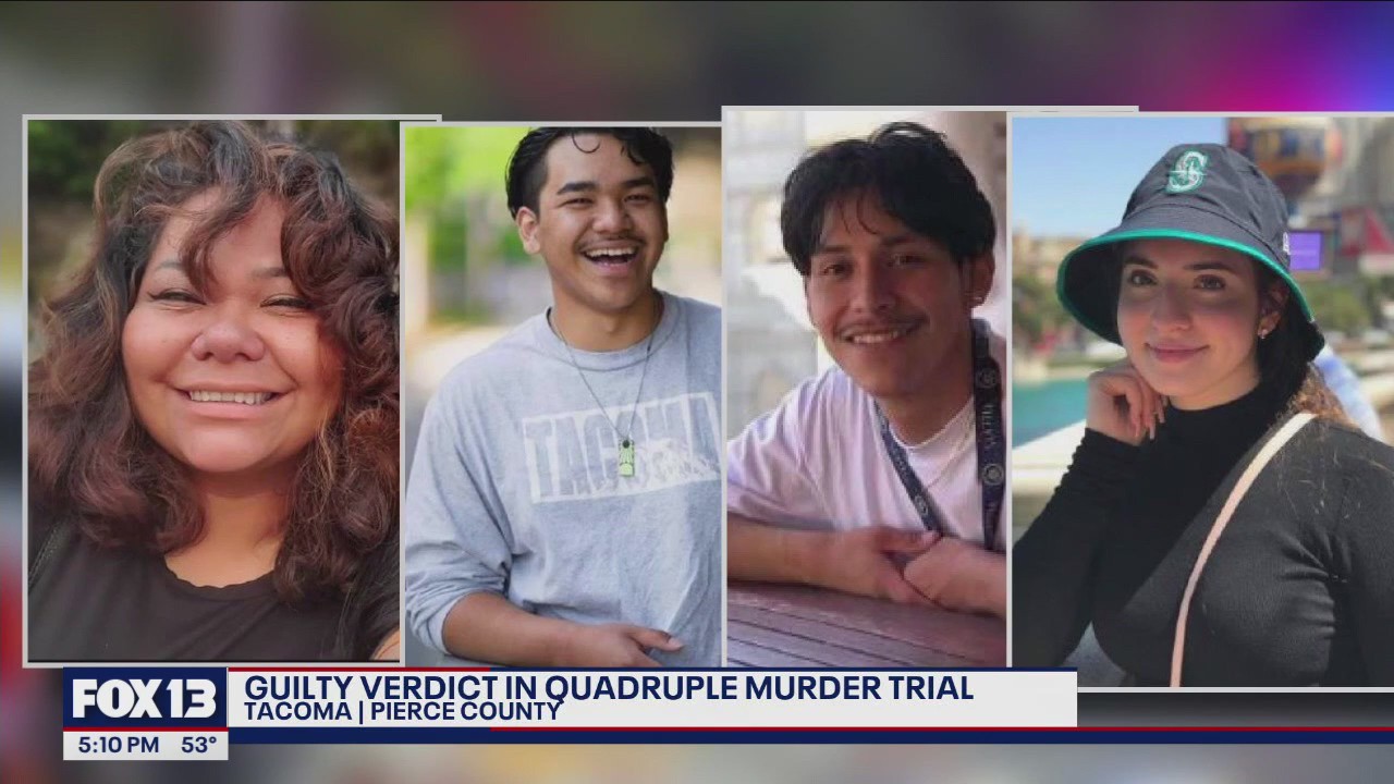 Maleke Pate found guilty in Tacoma quadruple murder