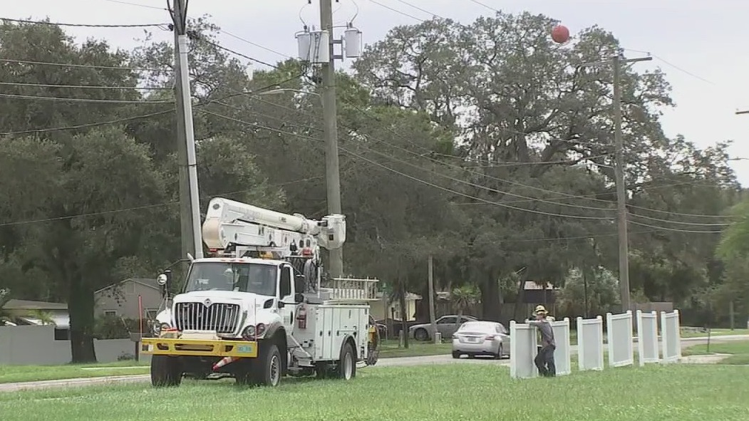 Restoring power after Hurricane Ian