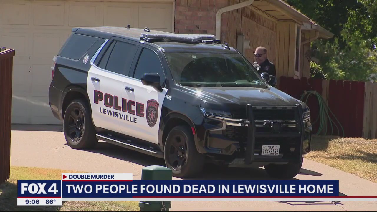 2 found murdered inside Lewisville home