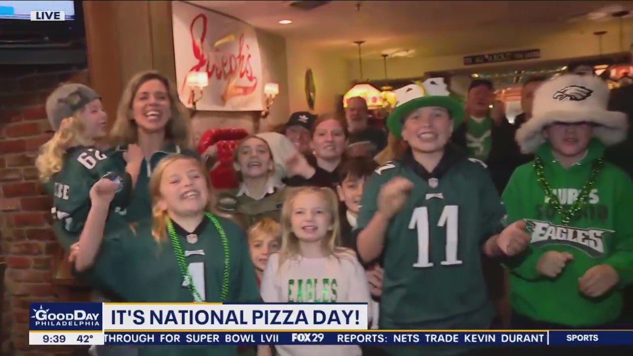 Celebrating the Eagles on National Pizza Day