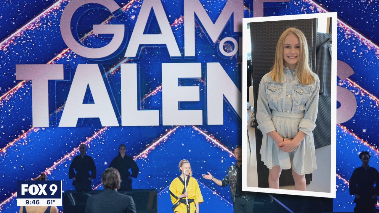 Minnesota girl shows off martial arts skills on French talent show