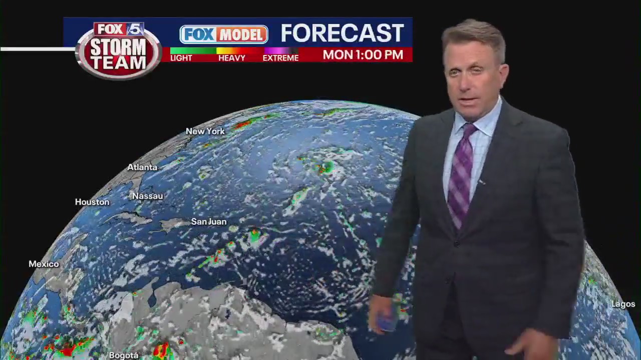 Friday afternoon forecast