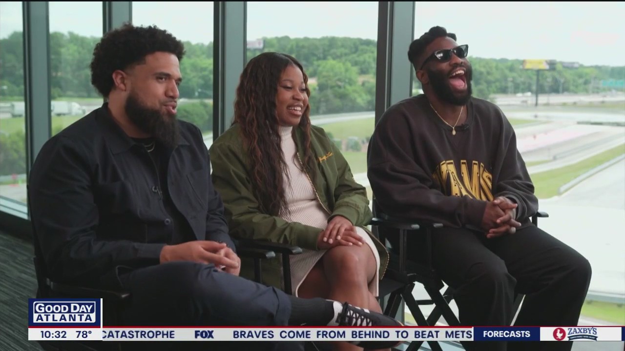 'Transformers' stars burn rubber in Atlanta