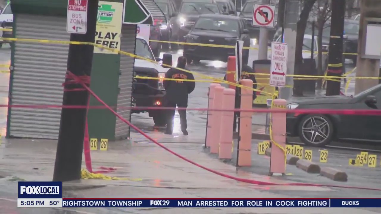 8 juveniles shot at Septa bus stop in Burholme