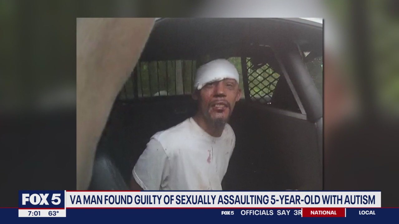 Virginia man found guilty of sexually assaulting 5-year-old with autism