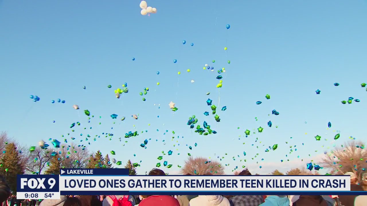 Loved ones gather to remember teen killed in crash